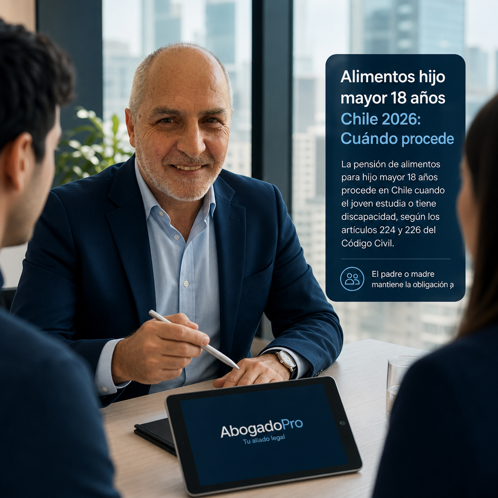 Imagen generada por IA — professional lawyer family consultation office modern