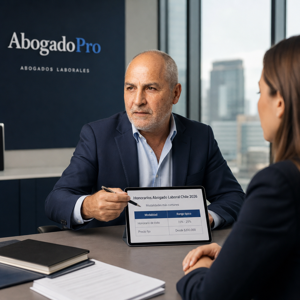Imagen generada por IA — lawyer client consultation modern office professional