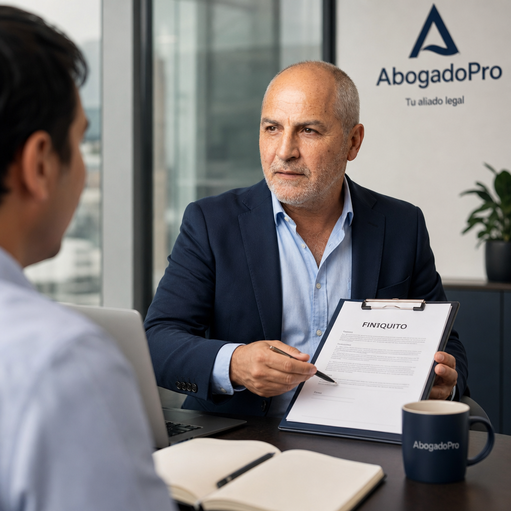 Imagen generada por IA — professional business meeting modern office discussion