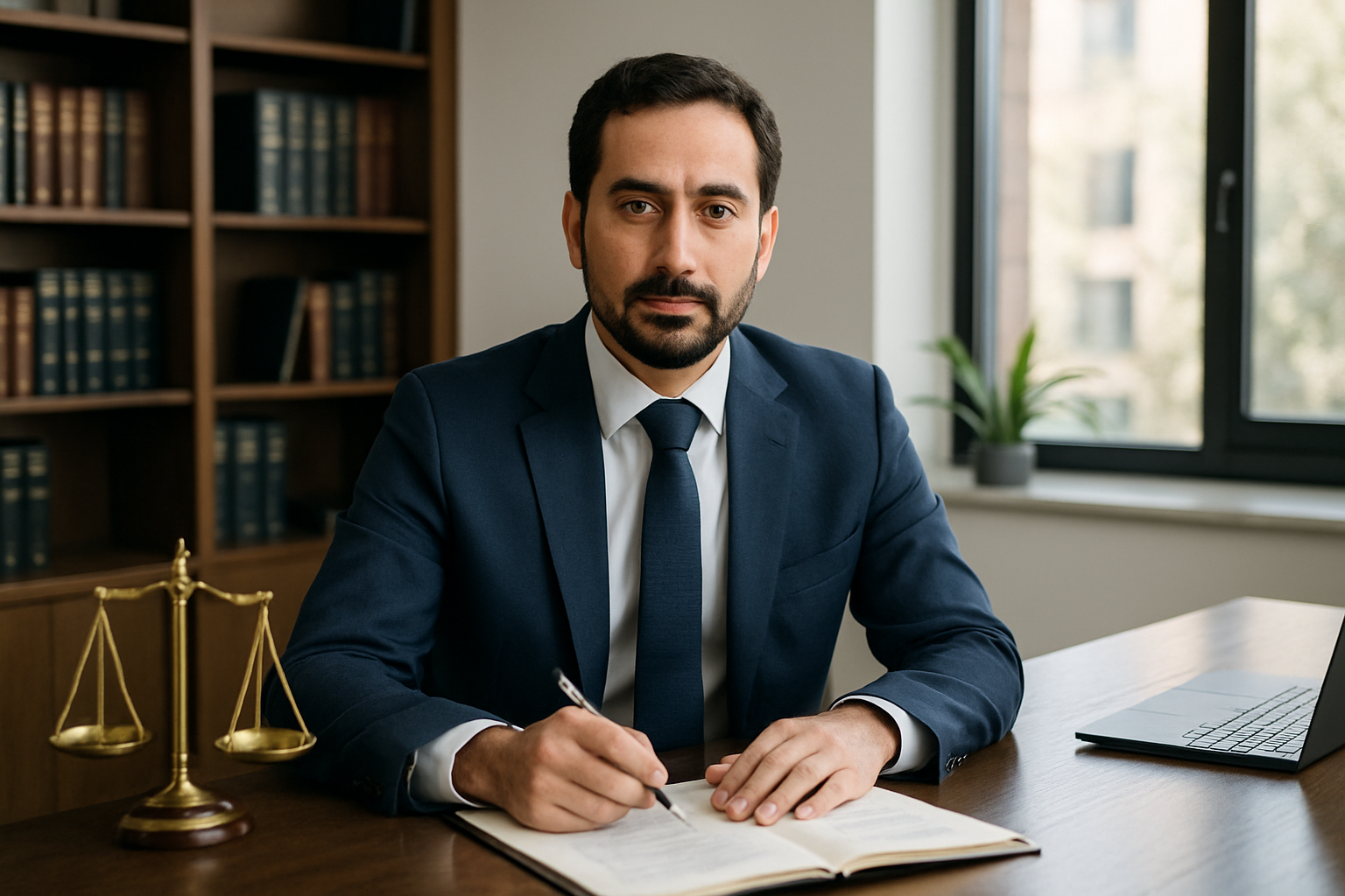 Abogado Laboral en Chile — regimen de subcontratacion | Imagen generada por IA — laboral lawyer attorney Chile professional office
